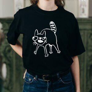 Funny Cat Shirt, Cat Lovers Gift Shirt, Unisex Shirt